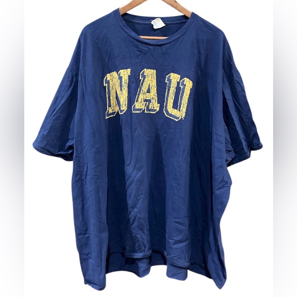 Port & Company NAU (Northern Arizona University) Short Sleeve T-Shirt size 6XL
